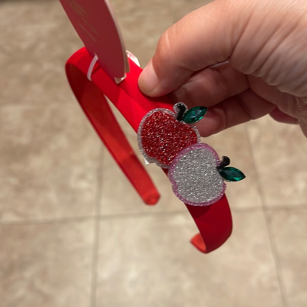 NEW Piper K Teacher Back to School Apple Hair Headband